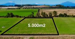 Parcela 5.000 m²  Loncotoro Puerto Varas  con Luz, Agua y Vista Volcanes