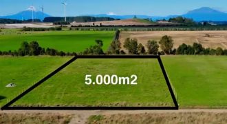 Parcela 5.000 m²  Loncotoro Puerto Varas  con Luz, Agua y Vista Volcanes