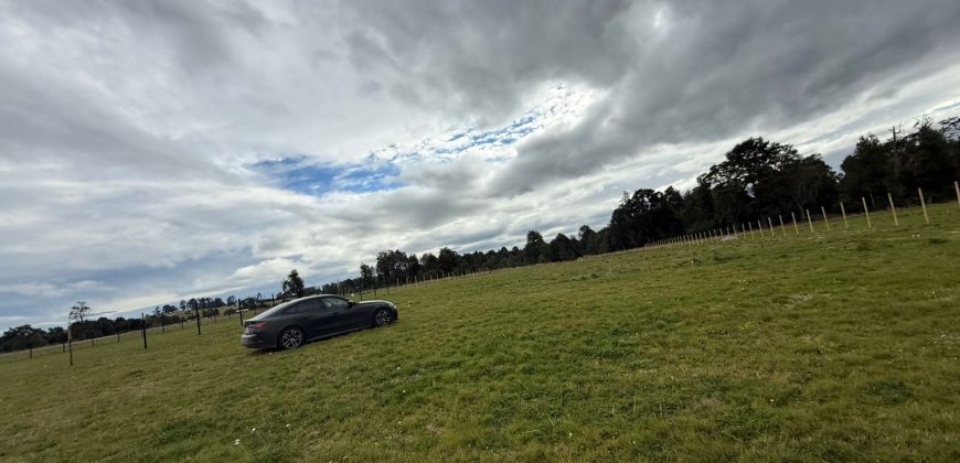 Parcela 5.000 m²  Loncotoro Puerto Varas  con Luz, Agua y Vista Volcanes